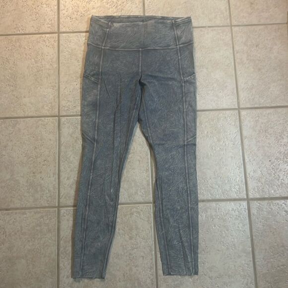 Lululemon fast and free high-rise tight Ice blue C34 - Picture 8 of 13